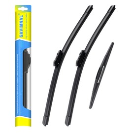 Gavimnal® 26"+20"+14" Silicone Wiper Blades Replacement For Subaru Ascent 2019-2023,All-Season Front Rear Windshield Wiper Blades(Set of 3)