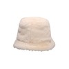 Sterntaler Girls' Vegan Fur Hat, natural