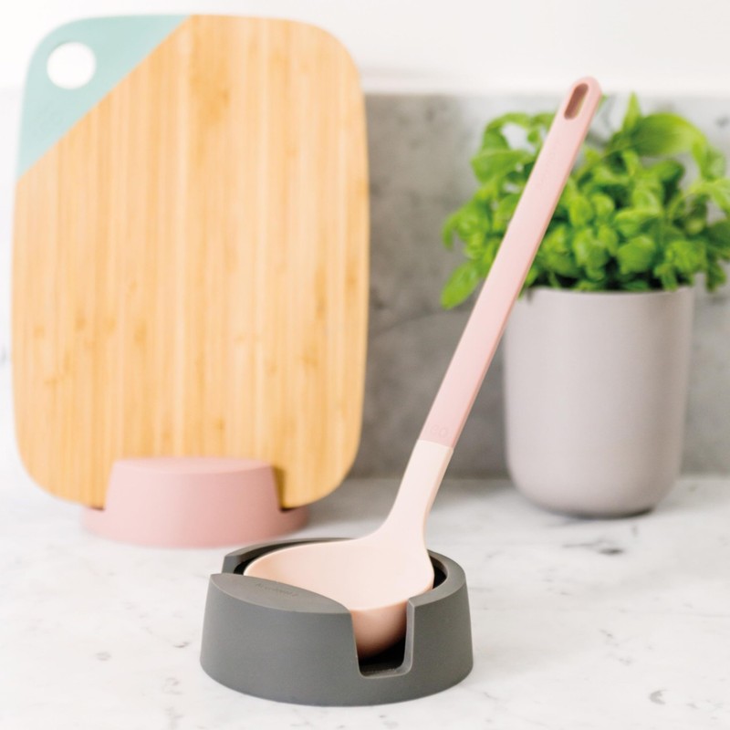 Leo Spoon Holder Grey