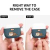 MAYCARI Cute Sloth Case for AirPods 3rd Generation with Keychain,