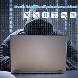 Diyife Faraday Box Comes with Signal Blocking Bag, Keyless Go Protection Car Key Box, Anti-Theft RFID Signal Blocking Case for Car Keys, Phones, Credit Card