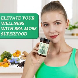 Sea Moss 16-in-1 Gummies - 6,000 mg Supplement | Boost Immunity, Gut Health & Metabolism (2.)