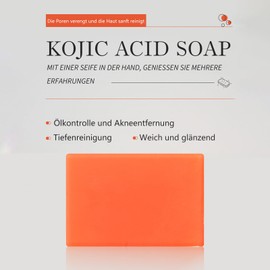 Soleneva Kojic Acid Soap, Dark Spot Remover for Body Bath Soap, Soap Bar Suitable for Acne Prone Skin, Kojic Acid Soap Removes Hyperpigmentation, Kojic Acid Soap Moisturises