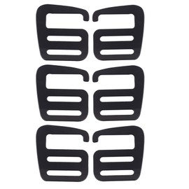 YEWIN 1.38" Adjustable G-Hook Buckles - 4PCS Strap Belt Dog Collar Hardware Carabiners Hook Outdoor Webbing Slide Buckles Backpack Luggage Supplies.(35mm 4pcs)