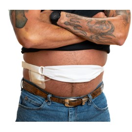 Tuck-Away PD Dialysis Belt - Adjustable, Comfortable Peritoneal Dialysis Clothing for Discreet Tubing Concealment - Easy Access Waist Support - Durable Medical Accessory