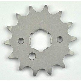 14T Steel Front Sprocket 14 Tooth Replacement for Yamaha Breeze/Grizzly/Warrior/Raptor 350 / YZ250