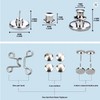 Jeans Waist Tightener Buttons for Loose Pants – Removable Zinc