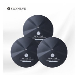 Swani Melazno Cover Cushion - Black (3 Pack) / 스와니브 멜라즈노 커버쿠션-블랙 3통