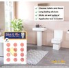 Bullseye Toilet Target Stickers Bulk Pack for Toilets and Urinals