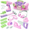Kids Tool Set, Girls Tool Set Pretend Play Construction Toy