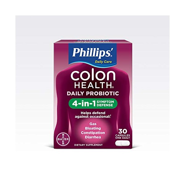 Phillips' Colon Health Probiotic Capsules, 30 Count