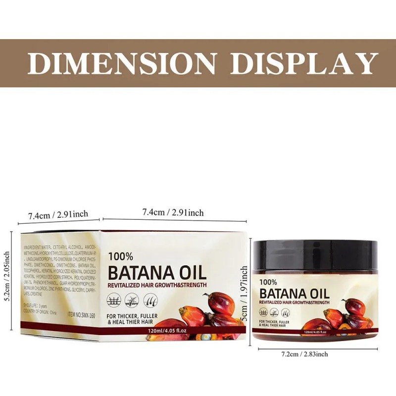 . Aceite Capilar Batana, Crecimiento Del Cabello, Pérdida