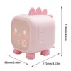 Kids Digital Alarm Clock Night Lights Sleep Trainier 2 Alarms