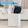 efluky Laundry Hamper with Lid, Double Laundry Hamper with 2