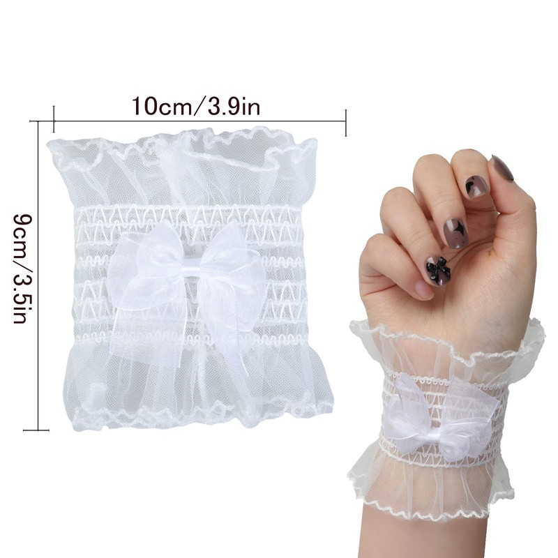VPbao Women's Fake Cuffs, Arm Decoration, Flare Cuffs, Pretty, Hollow