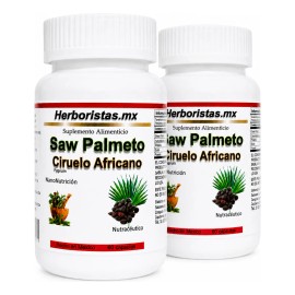 Saw Palmetto Pygeum Ciruelo Africano Suplemento Hombre