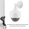Dummy Security Camera, Indoor Outdoor Fake Dome Dummy LED Surveillance