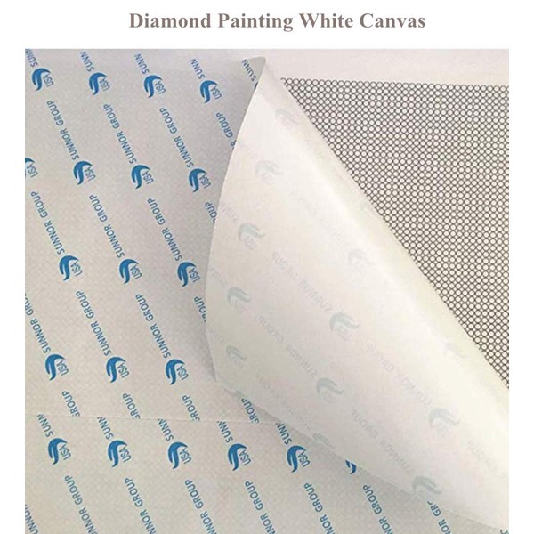 OneHippo 10Pcs/Lot 20x20CM Diamond Painting Canvas Embroidery Canvas with Glue