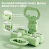 Lightweight Adjustable Dumbbell Kettlebell Set - 4 in 1 Free