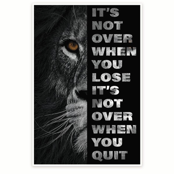 It's Not Over When You Lose It's Over When You