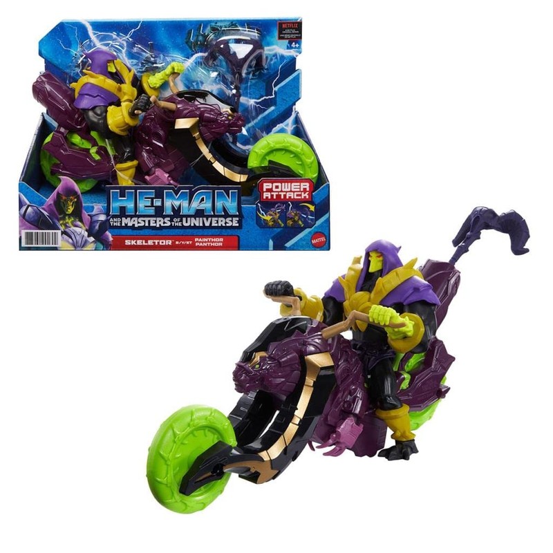 Mattel He-Man Figure with Vehicle