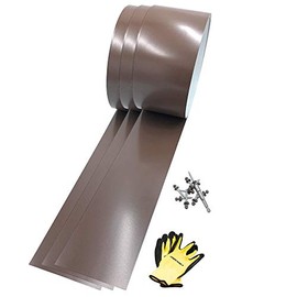 EAGLE 1: 26 Gauge General Use or Roofing Flashing Rolls (3 Pack) - DIY or Contractors (Ten FT in Length, Multiple Sizes in Listing) (Brown, 6in. x 10ft.)