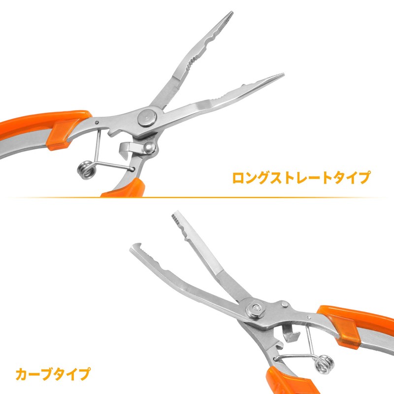 SPEEDWOX Fishing Pliers, Set of 2, Multi-functional, Fish Pliers, Fishing