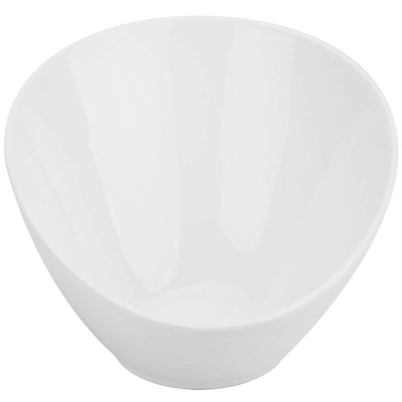 Yesland 2 Pack Porcelain Angled Serving Bowls - 26 oz