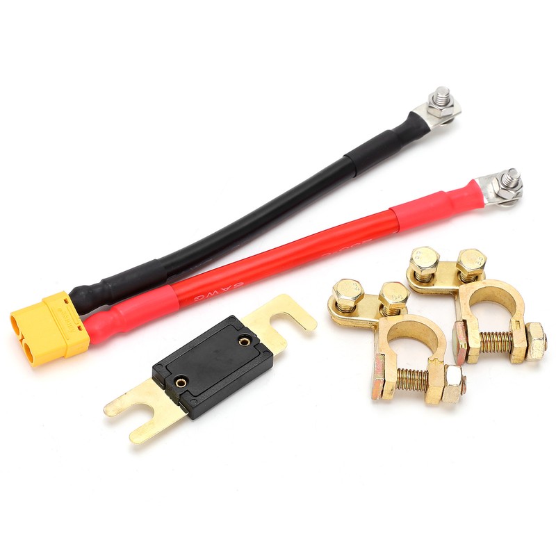 Car Battery Connection Kit XT90 Extension Cord Spot Welder Battery