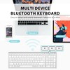 iClever BK10 Bluetooth Keyboard, Universal Bluetooth 5.1 Wireless Keyboard with