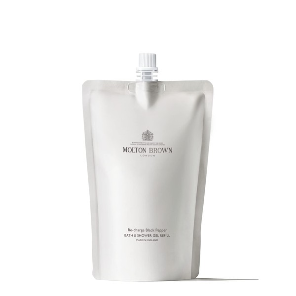 Molton Brown Re-charge Black Pepper Refillable Bath and Shower Gel 400 ml