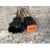 Deutsch E008 Style 14 AWG Assembled Deutsch 8 Pin waterproof