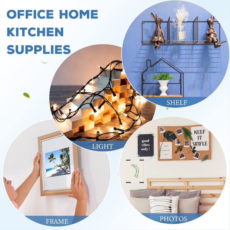 Ripeng 40 Pcs Cubicle Hooks for Fabric Wall, Cubicle Picture
