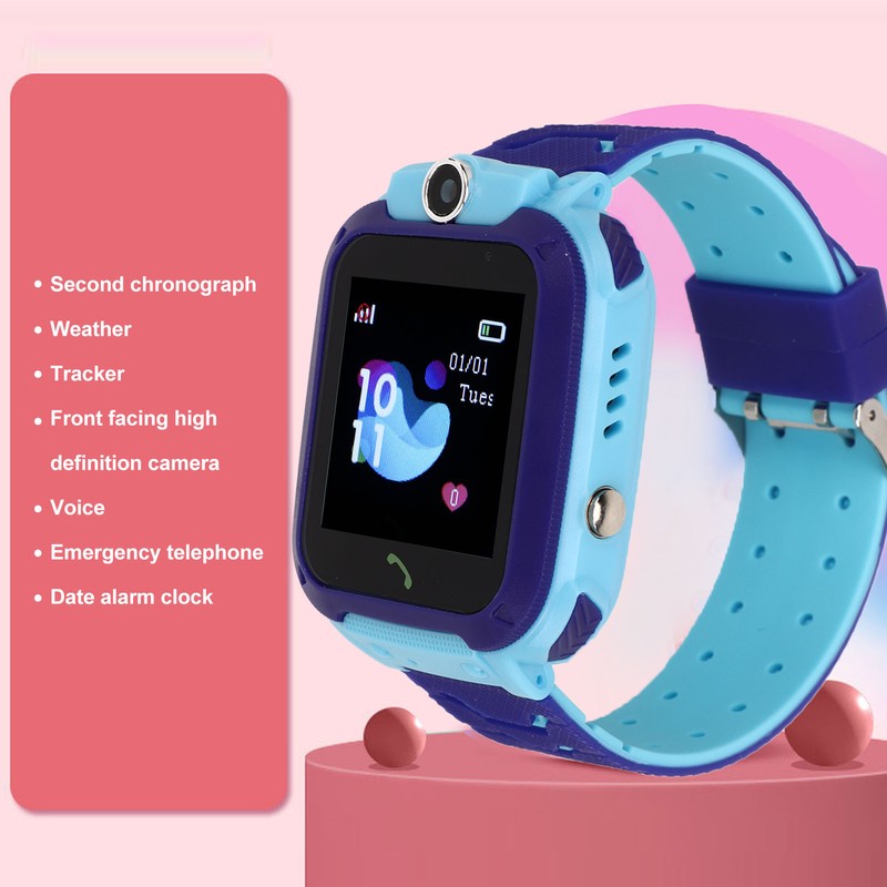 Children Intelligent Watch IP67 Waterproof Screen Touch Tracker Video Calling