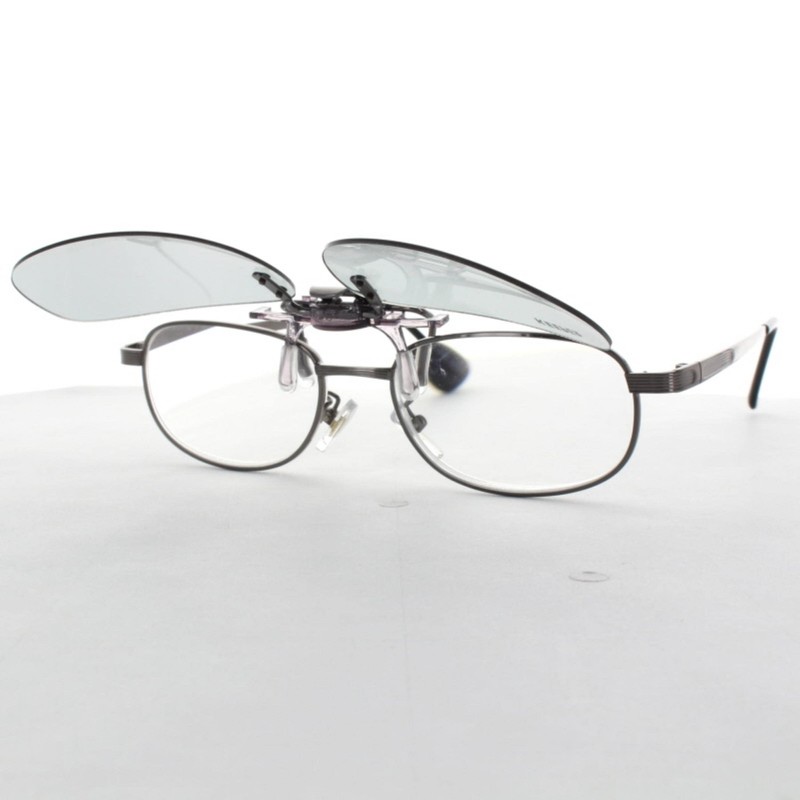 9324-03 Sunglasses, Clip-on Keeper, Flip-up, UV Protection & Glare Prevention,