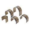 10 Pcs Leather Cutting Mold Hand Made DIY Semi Circular