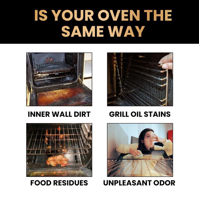 Jakehoe Oven & Grill Cleaner, Oven Grill Special Decontamination, Deodorization,