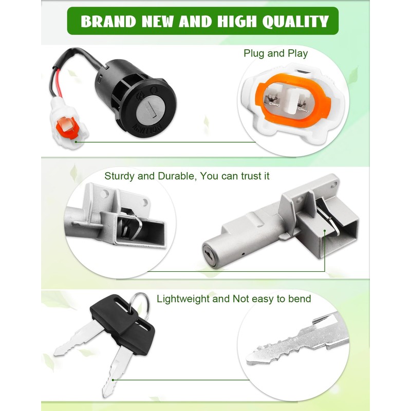 LANDSIN Fits for Sur Ron Ignition Key Switch Electric Dirt