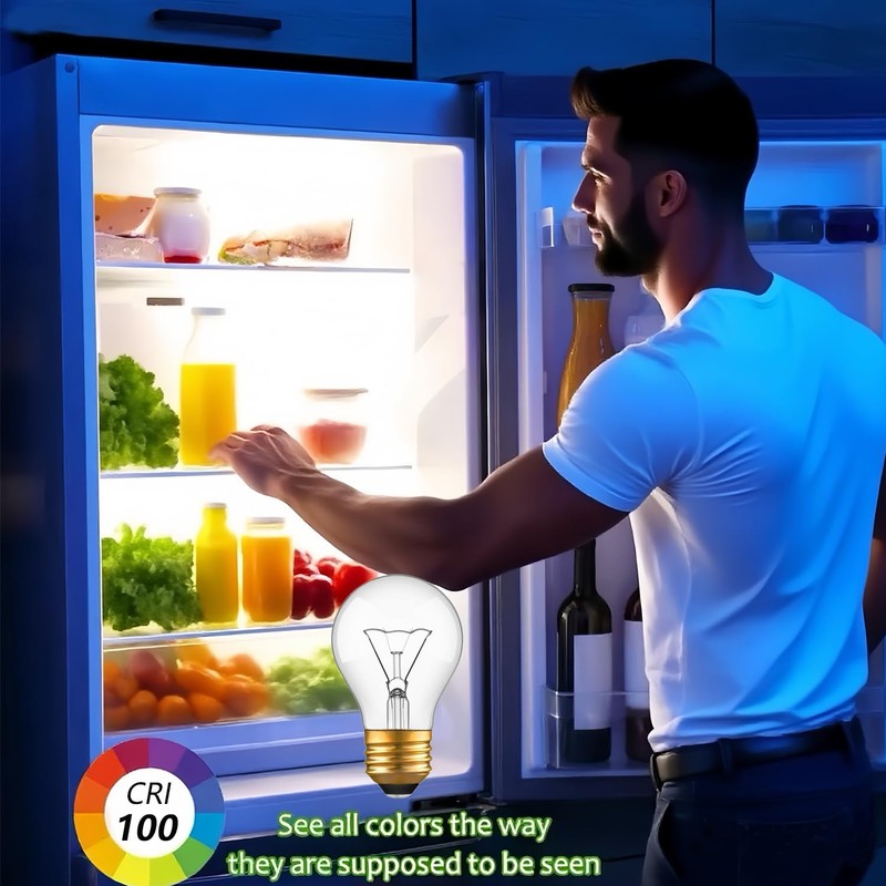 Appliance Oven Light Bulb, High Temp 300 °C Resistant,（2 Pack）