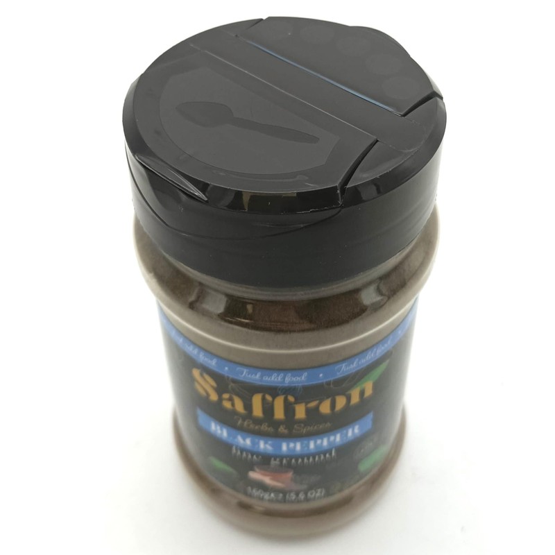 Saffron Herbs & Spices - Fine Ground Black Pepper in