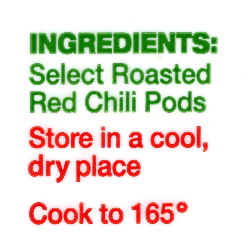 Barker's Dried Red Chile PodsMedium 8OZ