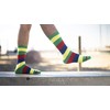 Mitch Bogen Men's Colorful Dress Socks - Fun Patterned Funky