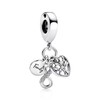 RMMY Charm Pendant S925 Sterling Silver Rose in Bloom Mom