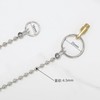FANAHOKO Wiring Chain Guide Chain (4.5mm*5m) Electrician Chain Wiring Guide