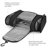 FOREGOER Large travel toiletry bag for hanging up for men