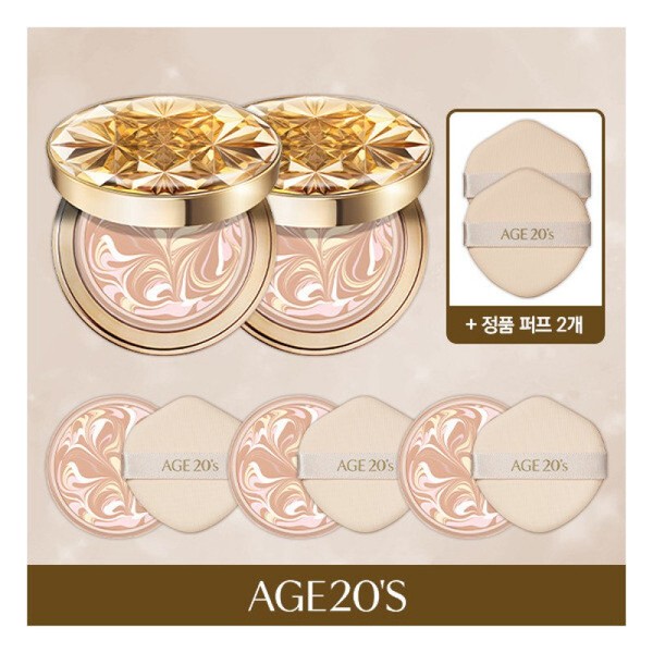 Age 20's Essence Cover Pact Royal Gold (2 main products