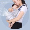 Summer Breathable Baby Carrier 3D Mesh Adjustable Baby Carrier Wrap