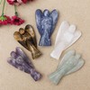 FASHIONZAADI Natural Gemstone Angel Guardian Pocket Angels Figurine for Reiki