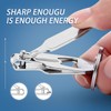 Toe Nail Clippers Thick Nails, Slanted Nail Clippers for Ingrown