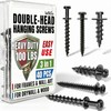 laffeya Bear Claw Picture Hangers, Multi-Purpose Double-Headed Screws